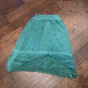 long green fairy skirt